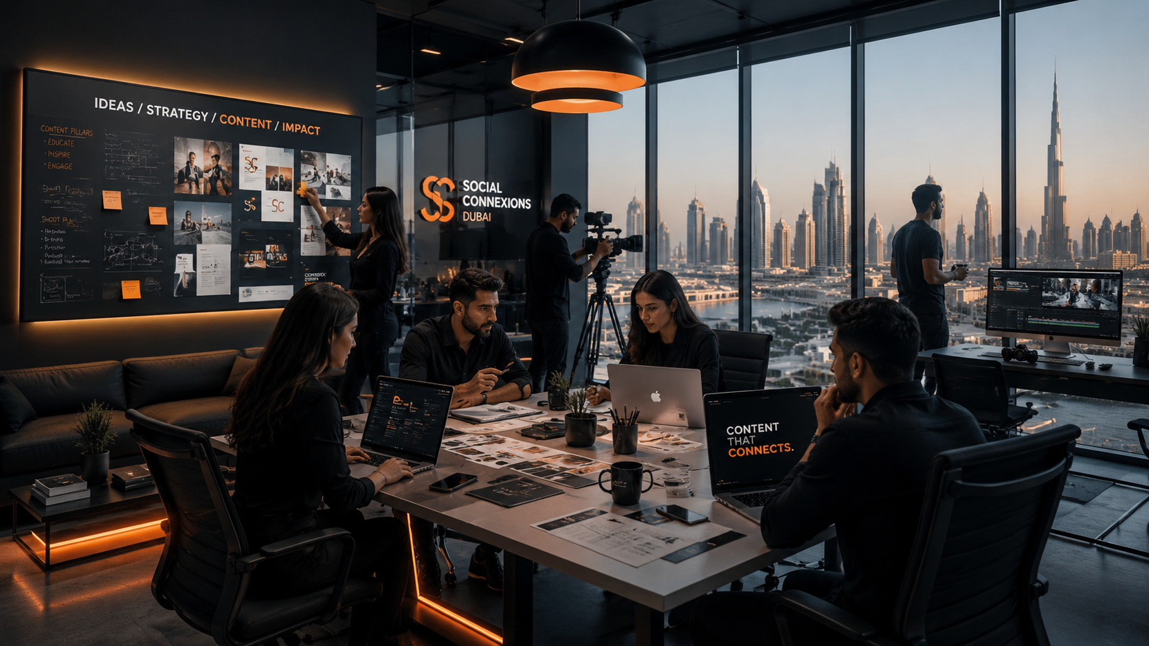 SocialConnexions Content Creation Agency Dubai